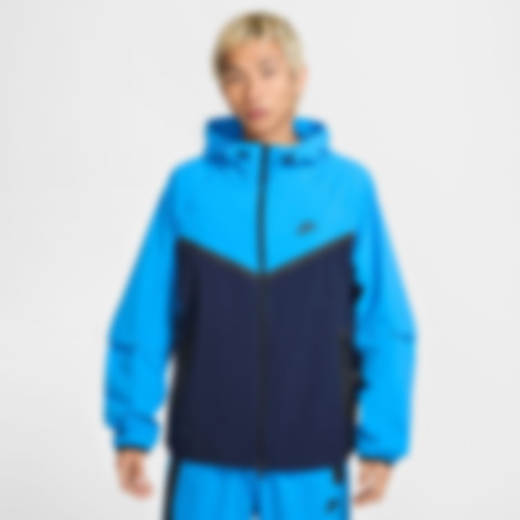 NIKE - Tech Woven Windrunner FZ Jacket Erkek Lacivert Ceket