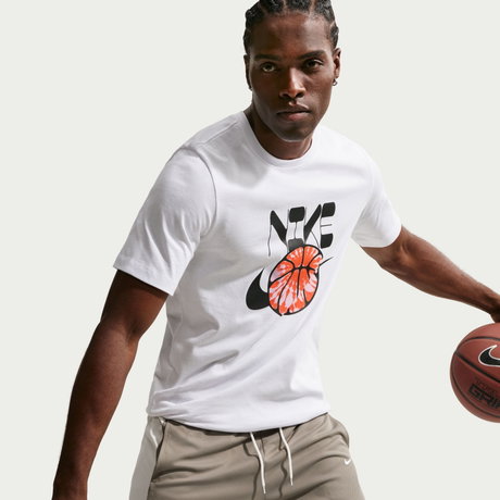 NIKE - Tee Bb-X Erkek Beyaz Tişört