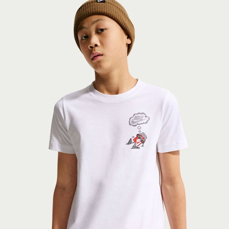 NIKE - Tee Boxy 3 Çocuk Beyaz Tişört