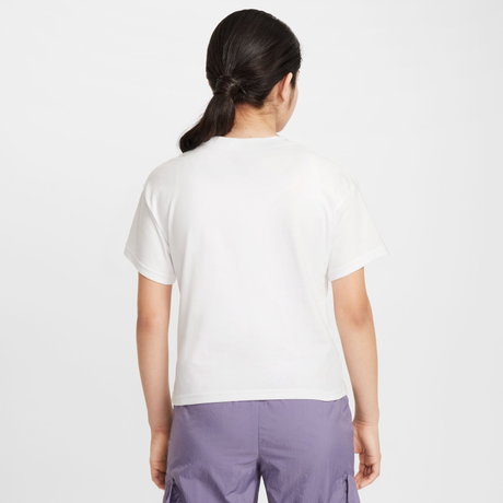 NIKE - Tee Boxy Essential Çocuk Beyaz Tişört (1)