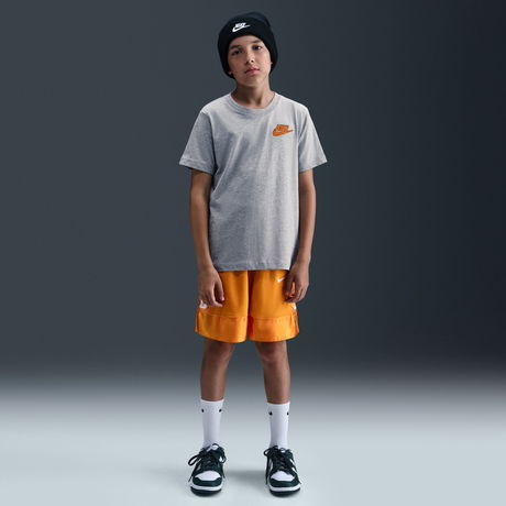 NIKE - Tee Boxy Multi Sport Gri Çocuk Tişört