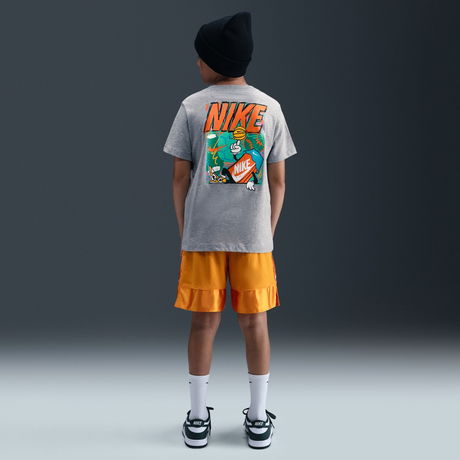 NIKE - Tee Boxy Multi Sport Gri Çocuk Tişört (1)