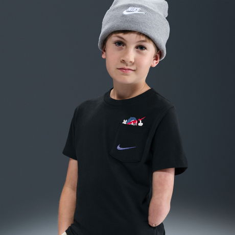 NIKE - Tee Boxy Siyah Çocuk Tişört