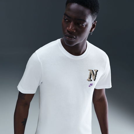 NIKE - Tee Club Neo Varsity Erkek Beyaz Tişört