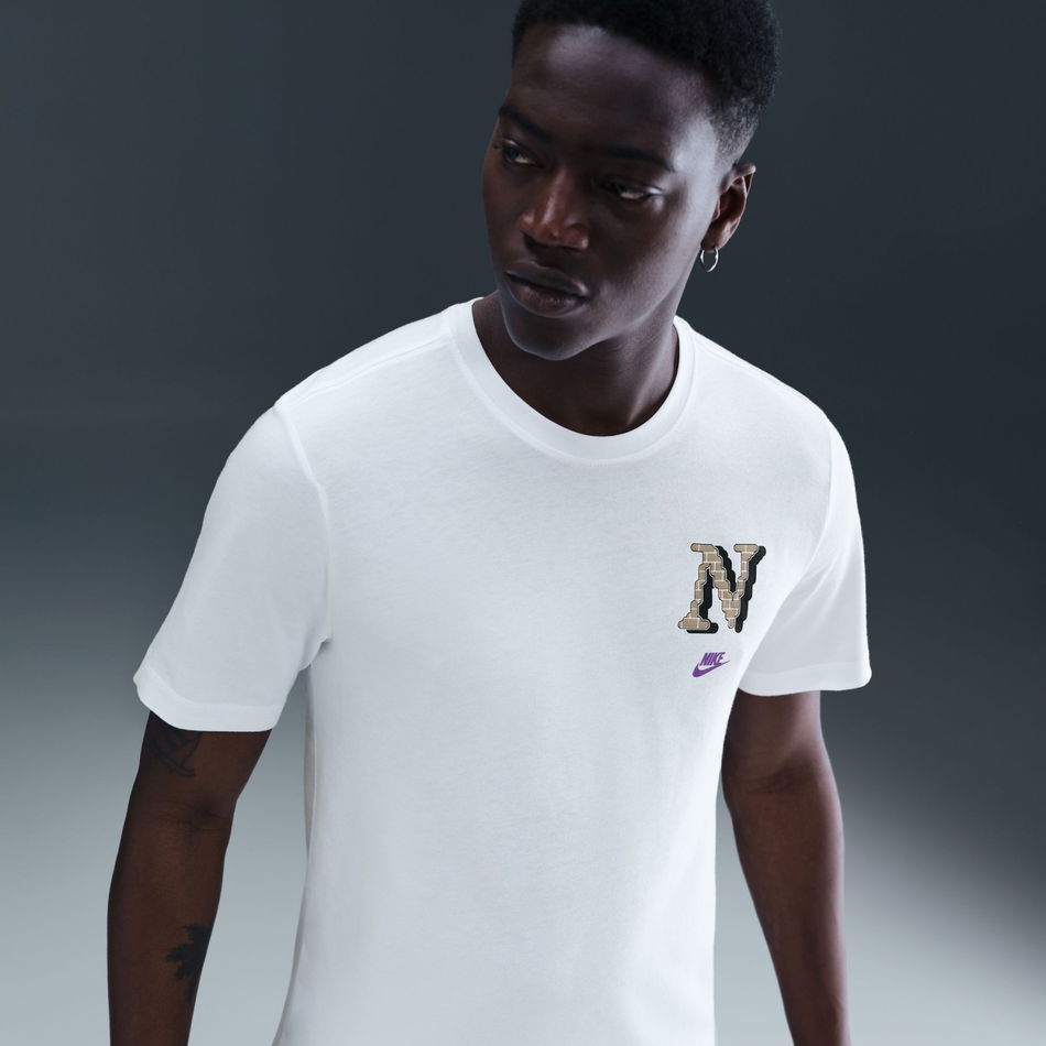 Tee Club Neo Varsity Erkek Beyaz Tişört
