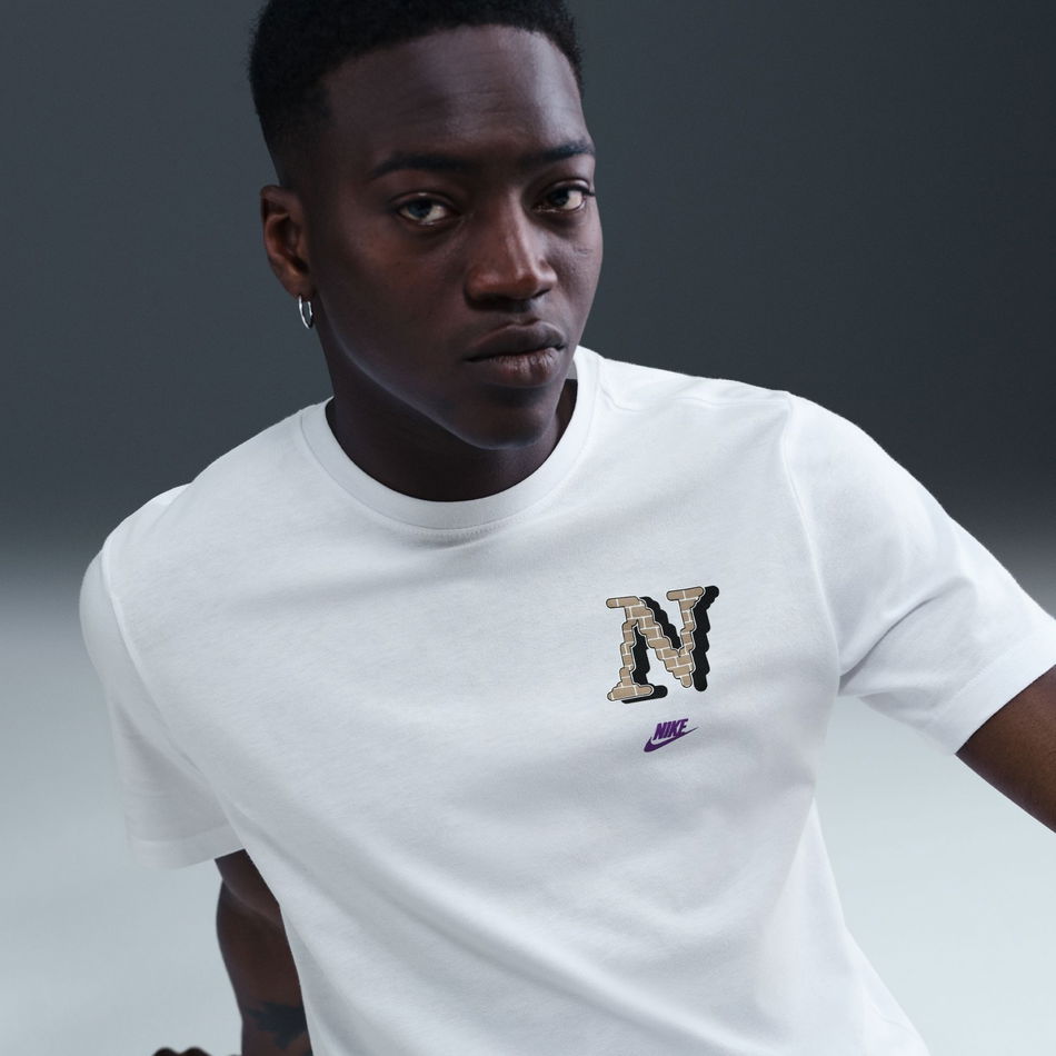 Tee Club Neo Varsity Erkek Beyaz Tişört