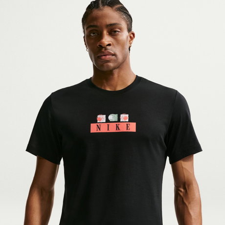 NIKE - Tee Club Oc Std Erkek Siyah Tişört