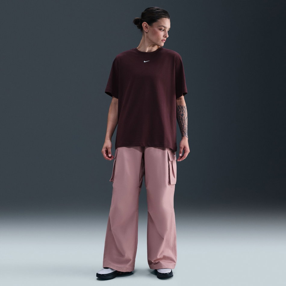 Tee Essential Kadın Bordo Tişört