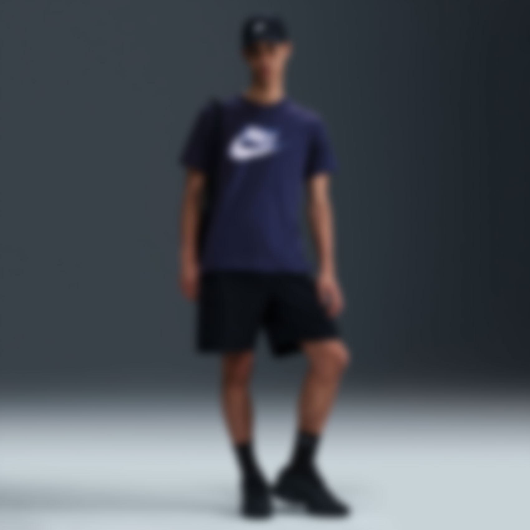 NIKE - Tee Futura Erkek Lacivert Tişört