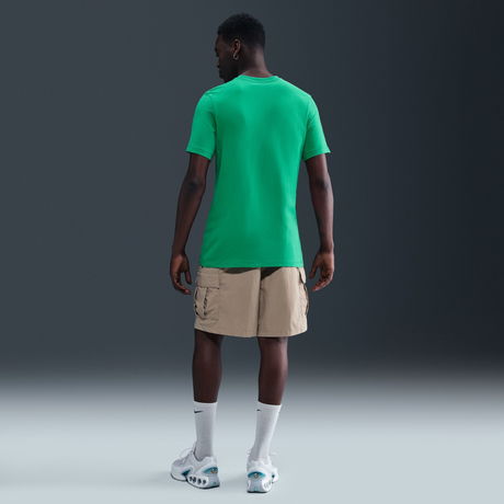 NIKE - Tee Icon Futura Erkek Yeşil Tişört (1)