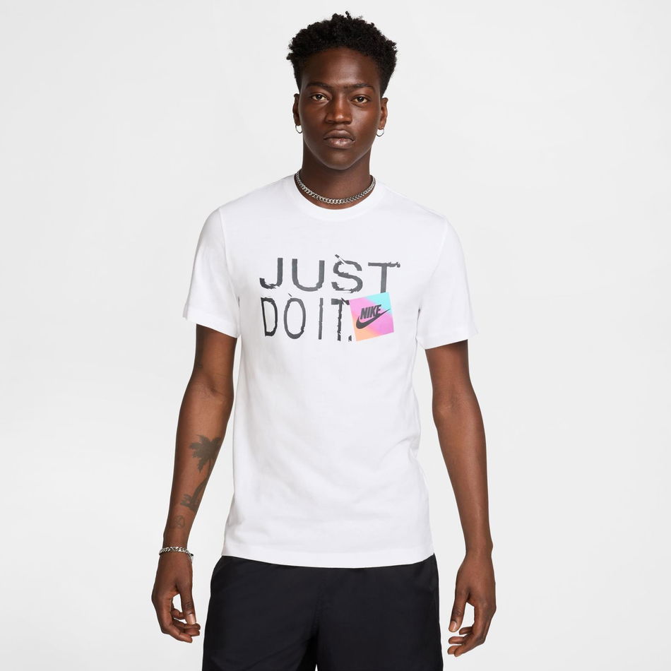 Tee Just Do It Erkek Beyaz Tişört