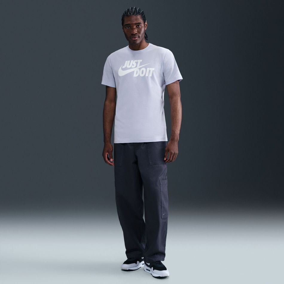 Tee Just Do It Swoosh Erkek Gri Tişört