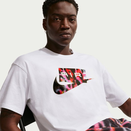 NIKE - Tee Lse Air Aop Erkek Beyaz Tişört