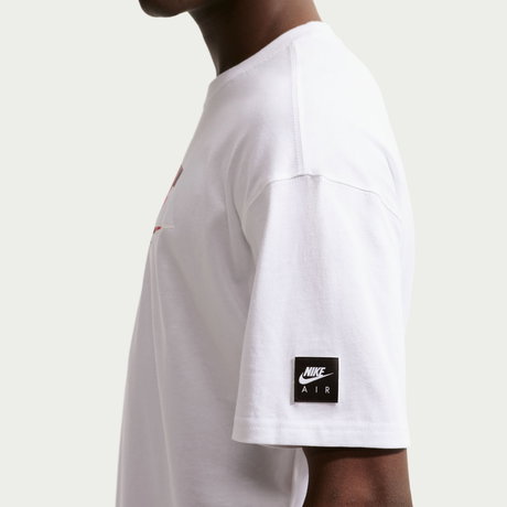 NIKE - Tee Lse Air Aop Erkek Beyaz Tişört (1)