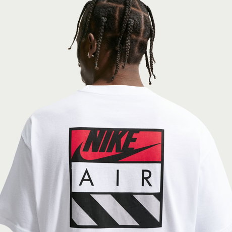 NIKE - Tee Lse Air Box Erkek Beyaz Tişört (1)