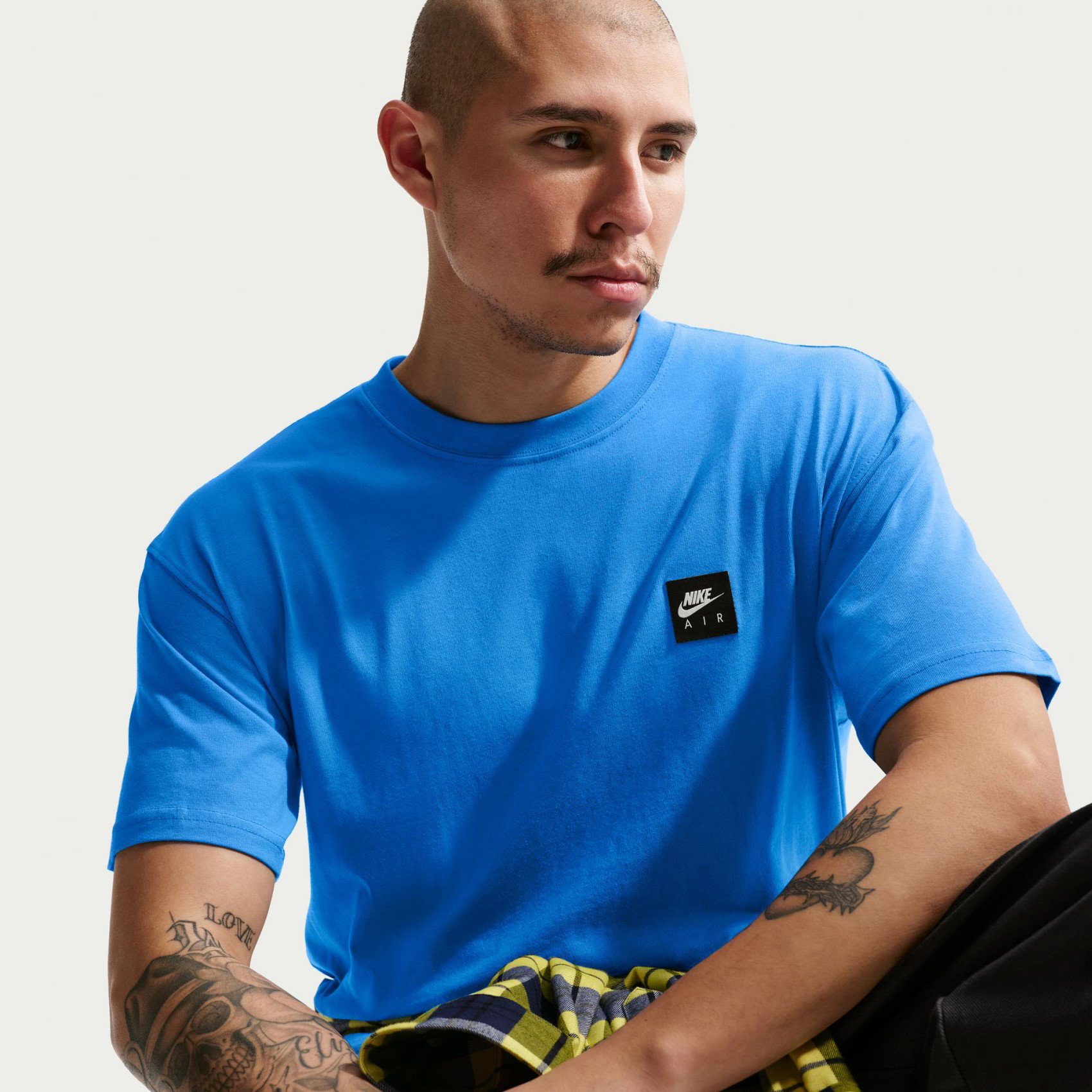 Nike Tee Lse Air Box Erkek Mavi Tişört IR8021-435