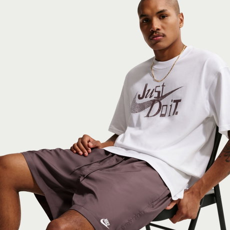 NIKE - Tee Lse Jdi Erkek Beyaz Tişört