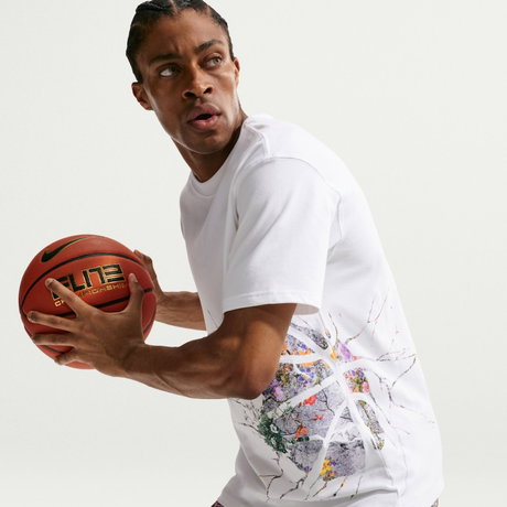 NIKE - Tee Lse Oc Concrete Ball Erkek Beyaz Tişört