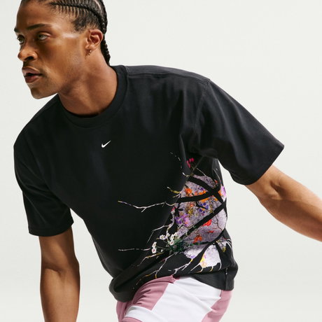 NIKE - Tee Lse Oc Concrete Ball Erkek Siyah Tişört
