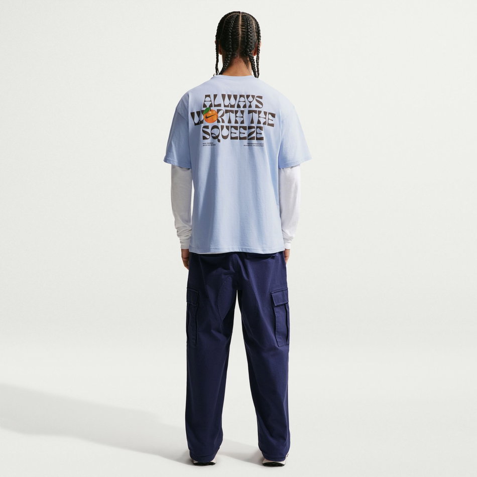 Tee Lse Orange Erkek Mavi Tişört