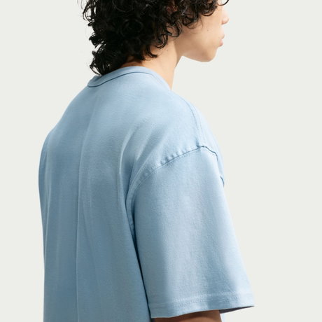 NIKE - Tee Lse Premium Essential Erkek Mavi Tişört (1)