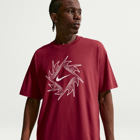 NIKE - Tee Lse Swoosh Erkek Kırmızı Tişört