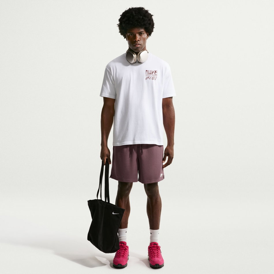 Tee Lse Swoosh Sounds Erkek Beyaz Tişört