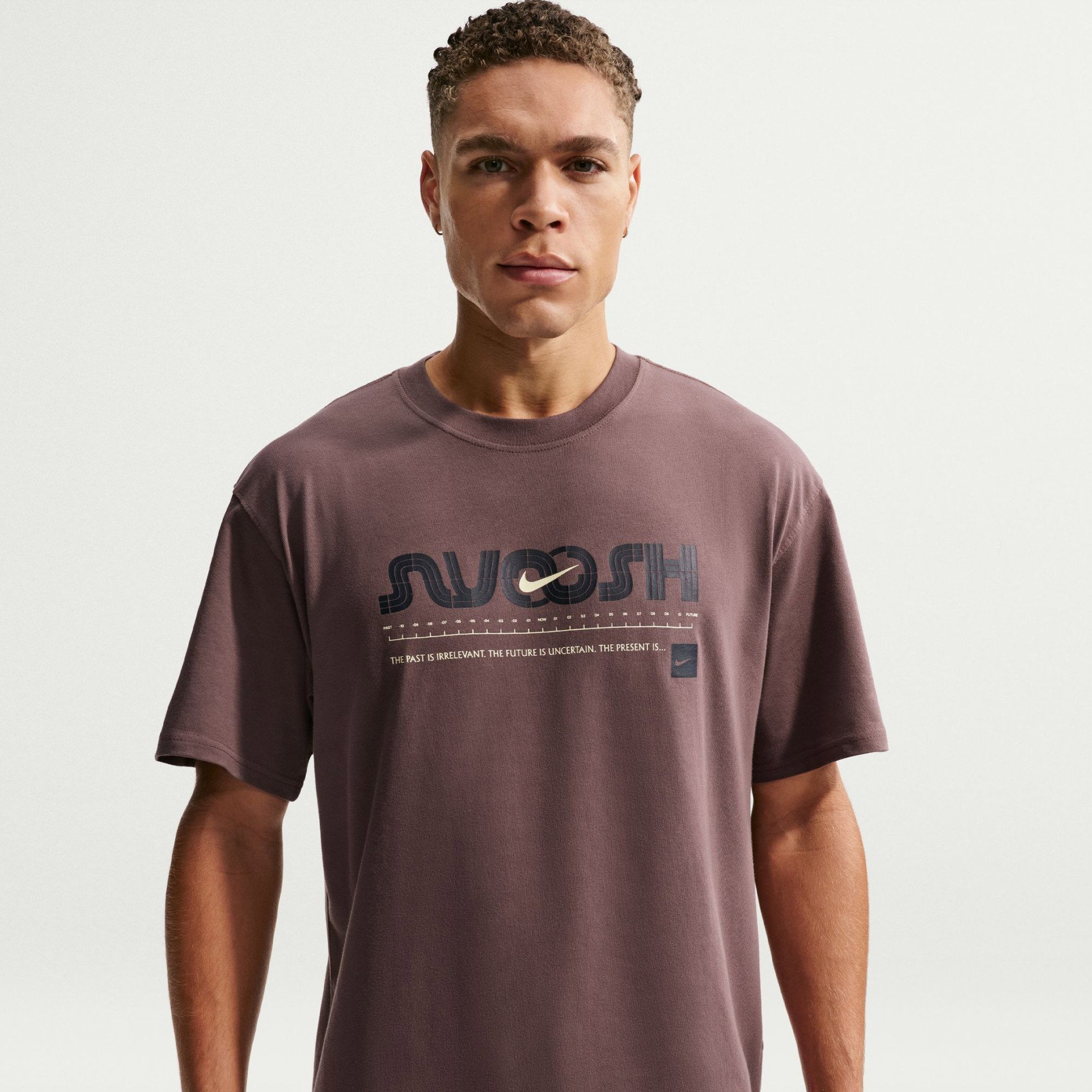 Nike Tee Lse Training Infinity Erkek Kahverengi Tişört IH1963-502