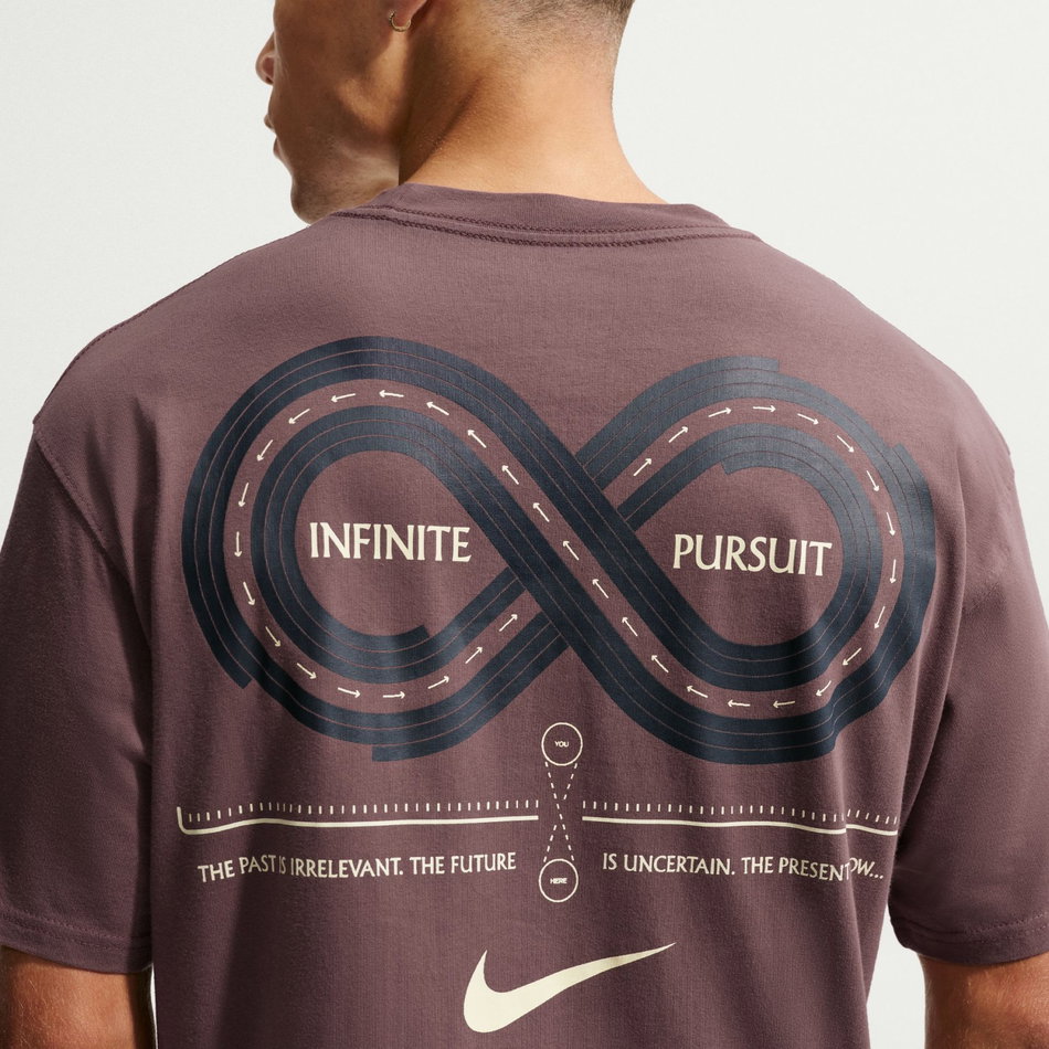 Tee Lse Training Infinity Erkek Kahverengi Tişört