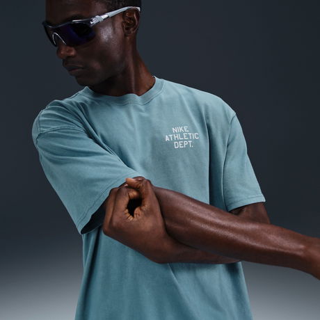 NIKE - Tee Max90 Gym Culture Erkek Mavi Tişört (1)