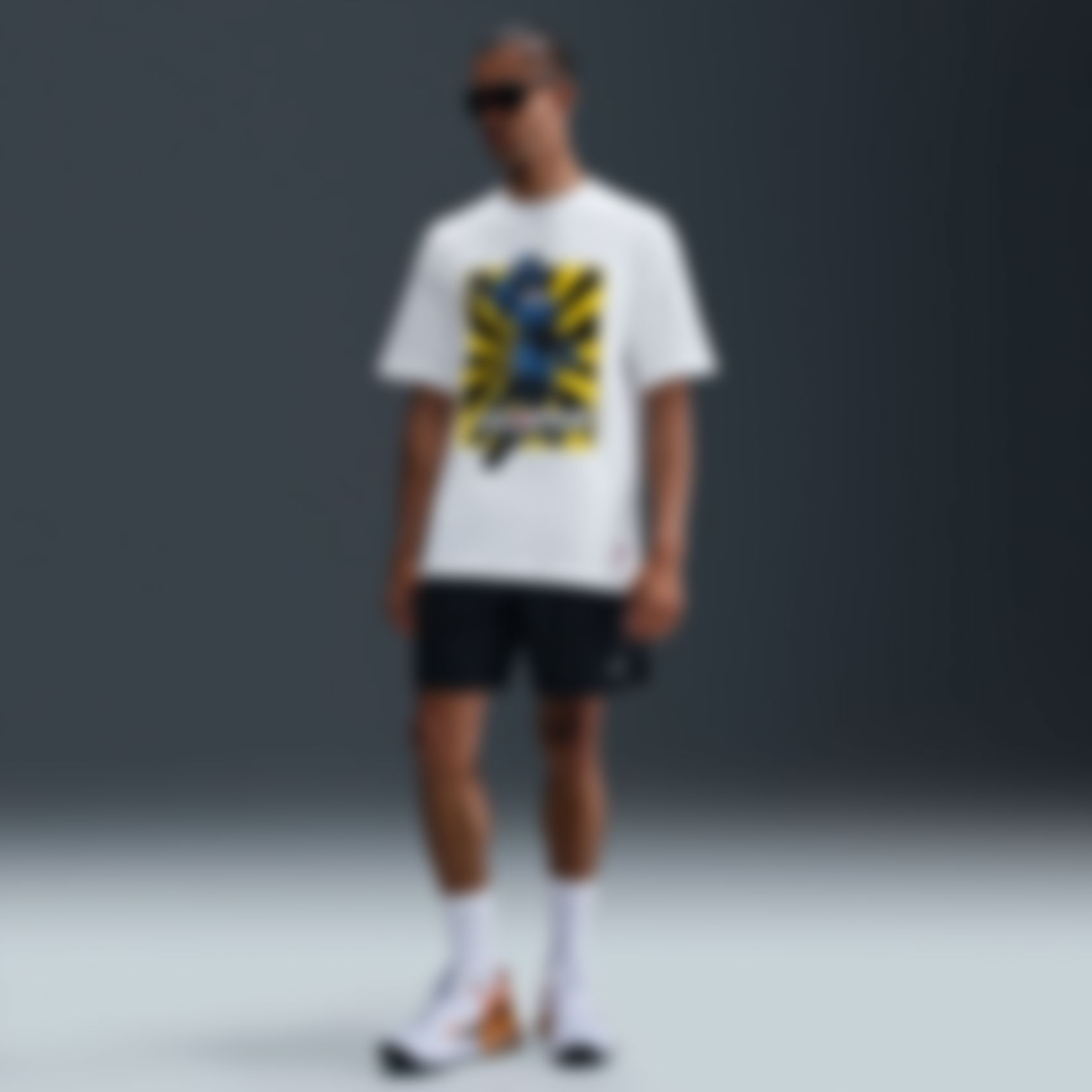 NIKE - Tee Max90 IYKYK Fitness Erkek Beyaz Tişört