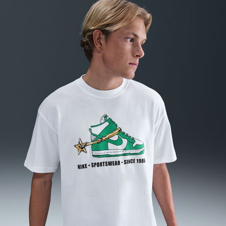 NIKE - Tee Max90 OC Vintage Erkek Beyaz Tişört
