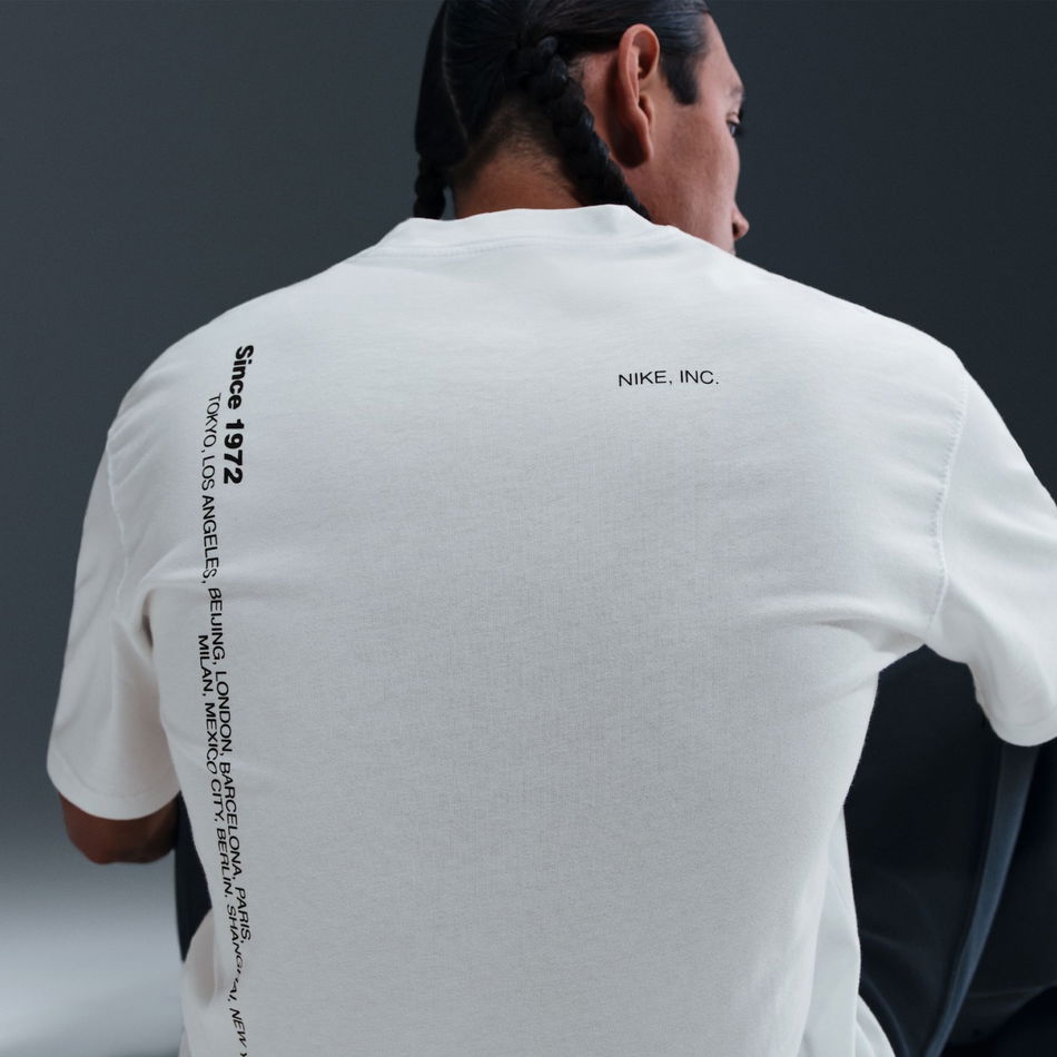 Tee Max90 Swoosh Sport Erkek Beyaz Tişört