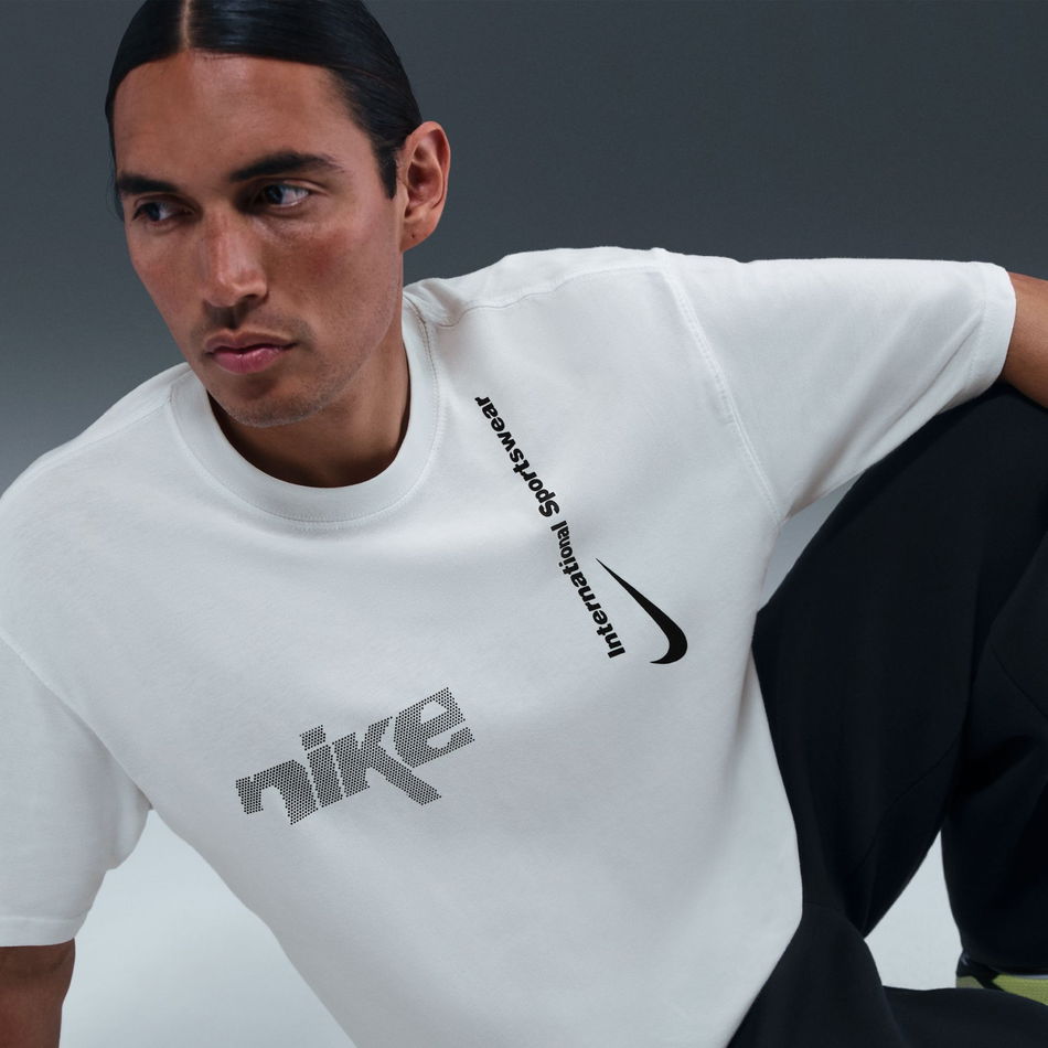 Tee Max90 Swoosh Sport Erkek Beyaz Tişört
