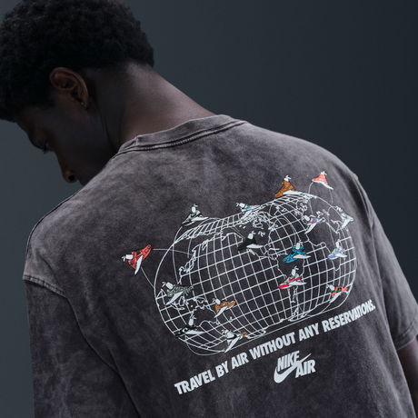 NIKE - Tee OC FB GFX Culture Erkek Siyah Tişört