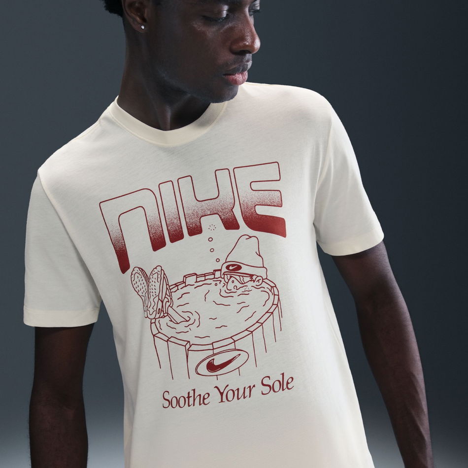 Tee OC FB GFX Erkek Bej Tişört