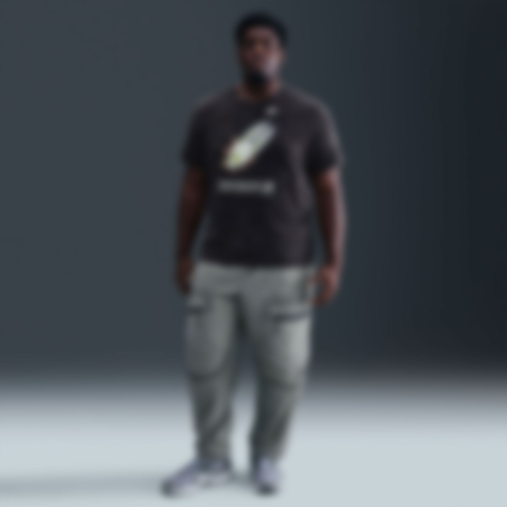 NIKE - Tee OC Med GFX Culture Erkek Siyah Tişört