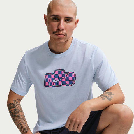 NIKE - Tee Std Celebrate Sport Erkek Mavi Tişört