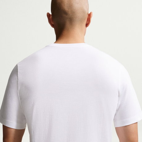 NIKE - Tee Std Club Jdi Erkek Beyaz Tişört (1)