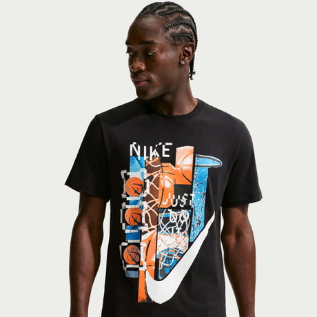 NIKE - Tee Std Oc Erkek Siyah Tişört