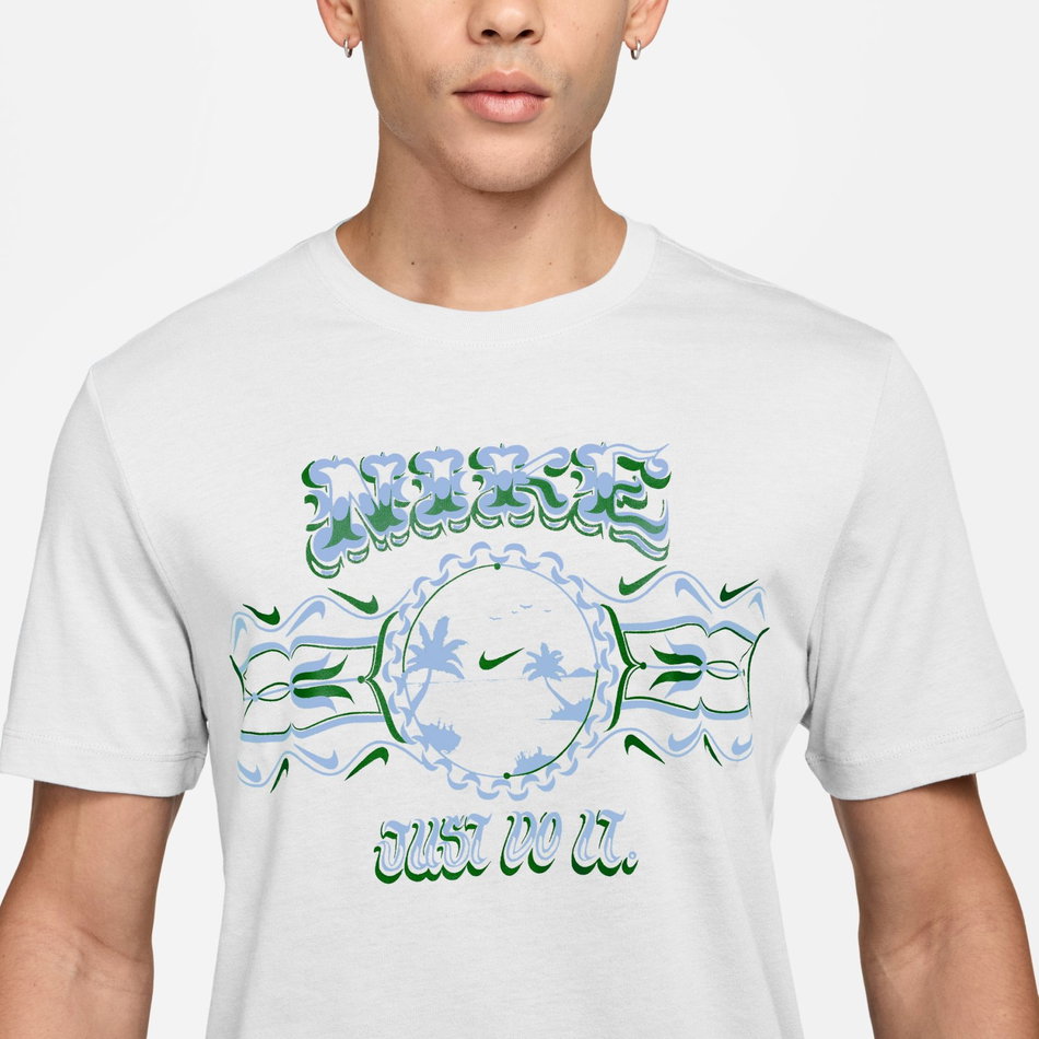 Tee Std Palm Tree Jdi Erkek Beyaz Tişört