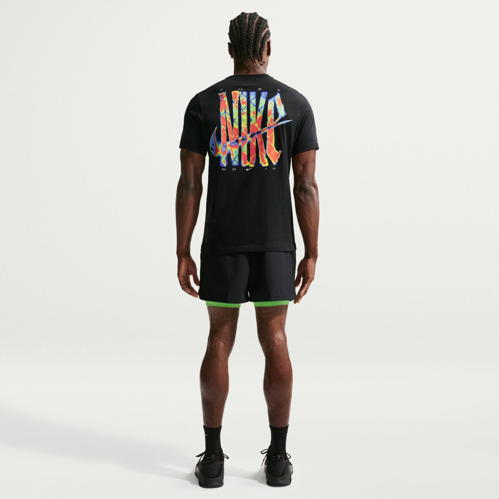 NIKE - Tee Std Training Thermal Erkek Siyah Tişört