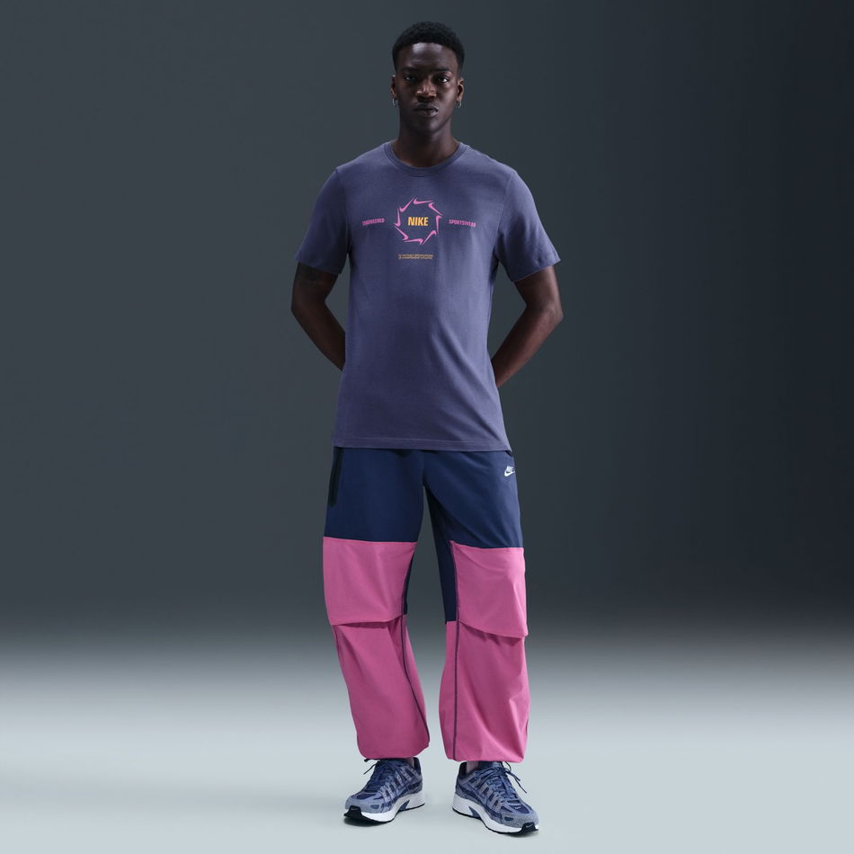 Tee Swoosh Erkek Mavi Tişört