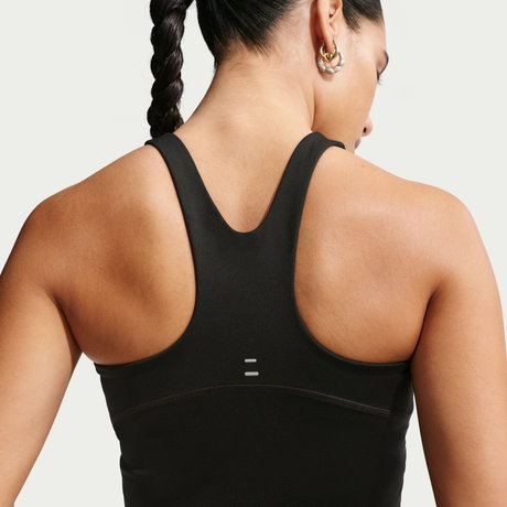 NIKE - Tempo Dri-FIT Ms Crop Bra Tank Kadın Siyah Sporcu Sütyeni (1)