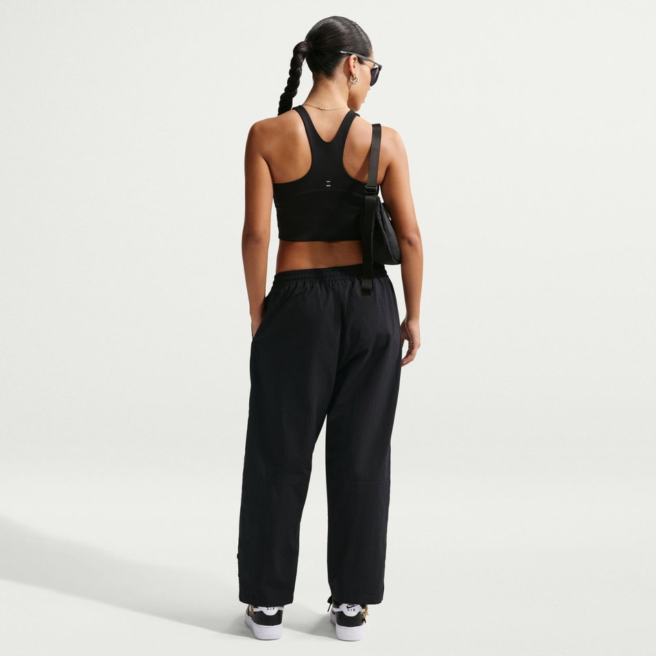 Tempo Dri-FIT Ms Crop Bra Tank Kadın Siyah Sporcu Sütyeni