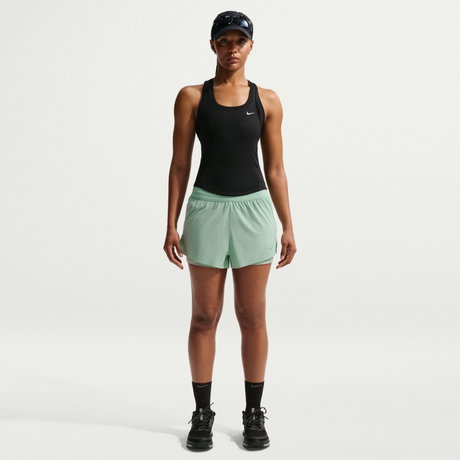 NIKE - Tempo Dri-FIT Crop Mesh Tank Kadın Siyah Atlet
