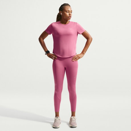 NIKE - Tempo Dri-FIT Hr 7/8 Mesh Tight Kadın Pembe Tayt