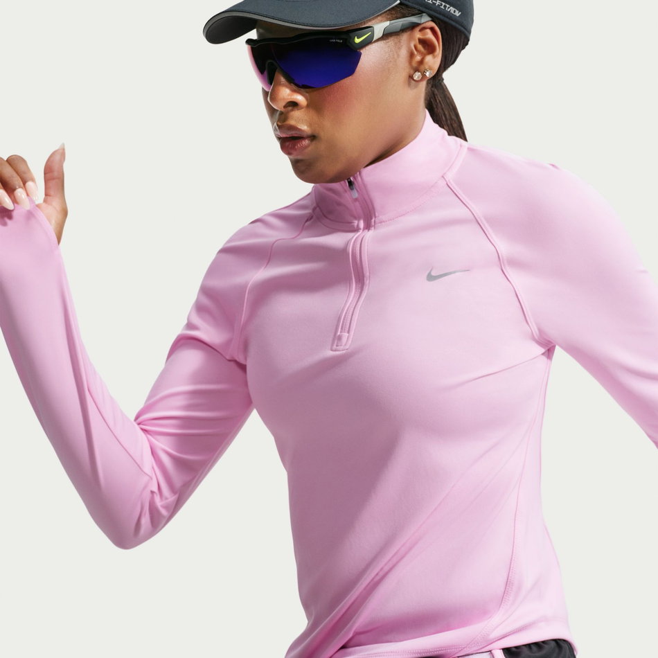 Tempo Dri-FIT Hz Top Kadın Pembe Sweatshirt