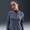 NIKE - Tempo Dri-FIT HZ TP Kadın Mavi Sweatshirt (1)