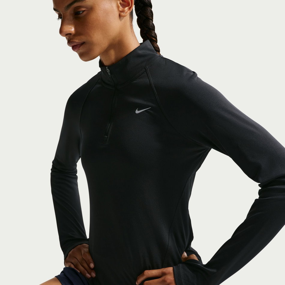 Tempo Dri-FIT HZ TP Kadın Siyah Sweatshirt